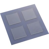 エクシール EXSEAL 耐震ゲル 転倒防止シート ゲルタック お徳用 80×80×5mm(角型) GT01-22026 1シート(4個)（直送品）