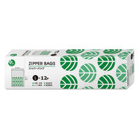 オルディ ジッパーバッグ L(ツリー) 536528 1セット(12枚入)（直送品）