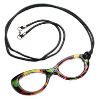 リマーク めがね型ルーペペンダント レッド 82142 1個（直送品）