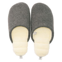 【スリッパ】オクムラ jyabjyab（ジャブジャブ） シープボアスリッパ L グレー 1足（直送品）