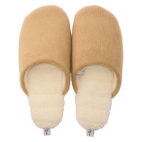 【スリッパ】オクムラ jyabjyab（ジャブジャブ） シープボアスリッパ M ブラウン 1足（直送品）