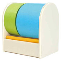 ロルフ デュオ スタンダード ディスペンサー付き 20&30mm幅×10m ディープグリーン&ディープブルー 1704-6361-0750（直送品）