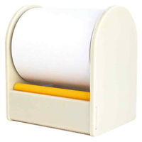 ロルフ シングル ハイスタンダード ディスペンサー付き 50mm幅×10m ホワイト 1703-0010-0150 1セット(1個×10)（直送品）