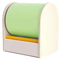 ロルフ シングル ハイスタンダード ディスペンサー付き 50mm幅×10m パステルグリーン 1703-0012-0150（直送品）