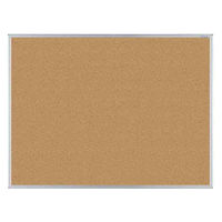 馬印 コルク柄 ツーウェイ掲示板 アルミ枠 1210×910 KBMC34N 1枚（直送品）