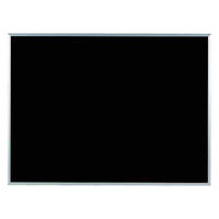 馬印 シルバーアルミフレーム 壁掛スチールブラックボード 1210×910 MEB34 1枚（直送品）