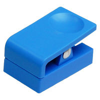 ミツヤ プラスチックマグネットクリップ 小 青 ME-PMCSK-BU 1セット(1個×10)（直送品）