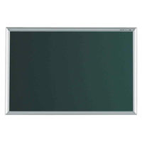 馬印 アルミフレーム 壁掛スチールグリーン黒板 460×310 MS1 1枚（直送品）