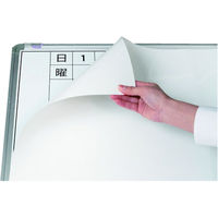 ホワイトボードシート 白色 600×450mm A2 1枚入 ホワイトボードをきれいに再生・復活 WSW-A2 1セット(1巻×9)（直送品）