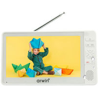 ダイアモンドヘッド 防水テレビ&ラジメディアプレーヤー AWT-70WH 1台（直送品）