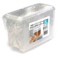 HAC 冷蔵庫に入れてラクラク注げるドリンクサーバー3L HAC-5149 1個（直送品）