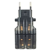 カシムラ 海外用変換プラグ ケース付きサスケ3/スモーク NTI-89 1個（直送品）