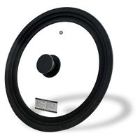 ランテル・メディエール every U. ガラス蓋 26cm-28cm-30cm兼用 LN-2449 1個（直送品）