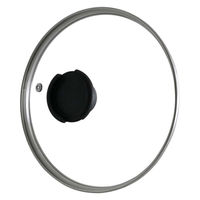 ランテル・メディエール every U. 強化ガラス蓋(蒸気穴付き) 20cm LN-2457_lid 1個（直送品）