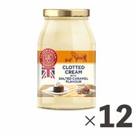日本マイセラ 業務用 クロテッドクリーム塩キャラメル 421867 1ケース 170g×12個（直送品）