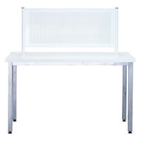 【軒先渡し】林製作所 モニター取り付け スチールデスクトップパネル 幅1000×奥行49×高さ513mm ブラック 1台（直送品）