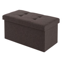 武田コーポレーション コンパクト収納スツール ワイド E3-CS60BR 1箱(6個入)（直送品）