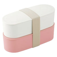 サーモス フレッシュランチボックス2段 DJT-601W P 1個（直送品）