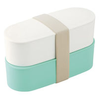 サーモス フレッシュランチボックス2段 DJT-601W MNT 1個（直送品）