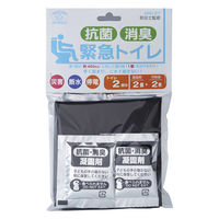 旭電機化成 抗菌消臭 緊急トイレ 2回分 ABO-27 1S(2個)（直送品）