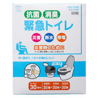 旭電機化成 抗菌消臭 緊急トイレ 30回分 ABO-2930 1S(30個)（直送品）