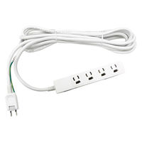 MSソリューションズ OAタップ 3P 4口 抜け止めロック 10m MS-OT3P410M 1個（直送品）