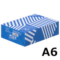 【通常価格・数量制限なし】アスクル スーパーエコノミー+A6 1冊 1冊(500枚入) オリジナル