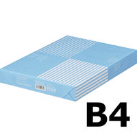 【通常価格・数量制限なし】アスクル ASKULマルチペーパー スーパーホワイト B4 1冊(500枚入) オリジナル