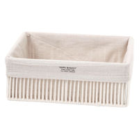 ロープ収納ボックス(S) アイボリー LAKOLE/ラコレ