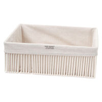 ロープ収納ボックス(L) アイボリー LAKOLE/ラコレ