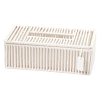 ロープティッシュケース アイボリー LAKOLE/ラコレ