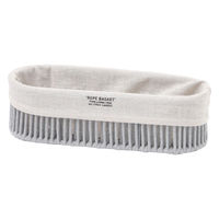 ロープカトラリーケース オーバル グレー LAKOLE/ラコレ