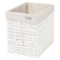 ペーパー収納ボックス(縦ハーフ) アイボリー LAKOLE/ラコレ