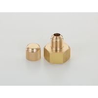 イチネンTASCO ボンベアダプタW20ー16 3/8フレア TA165Cー3 1セット(4個)（直送品）