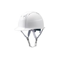 イチネンTASCO 産業用ヘルメット(通常バイザー・通気孔) TA962FTー1 1セット(8個)（直送品）