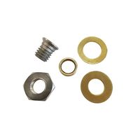 シンワ測定 部品 中心ボルト・六角ナット・リング・座金 プロトNo600 2本竿用 【82634】 82634 1セット（直送品）