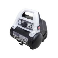 イチネンTASCO 乾式コンプレッサー(オイルレス) TA301PD 1台（直送品）