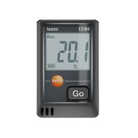 イチネンTASCO testo 174H 温湿度データロガー TA413JH 1セット(2台)（直送品）