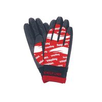 イチネンTASCO 作業手袋(レッド) TA967PCー1R 1セット(10双)（直送品）