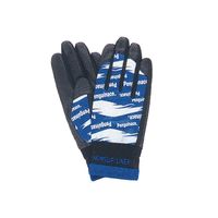 イチネンTASCO 作業手袋(ブルー) TA967PCー2B 1セット(10双)（直送品）
