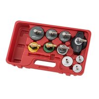 JTC 10PCS ユニバーサルブレーキブリーダーアダプターセット JTC6368 1個（直送品）