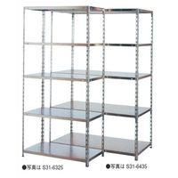 大阪製罐 ステンレス軽量物品棚 S31ー6335 1台（直送品）