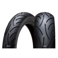 井上ゴム工業 タイヤ SCTー001 チューブレス 100/80ー12 フロント/リア T/L 329586 1本（直送品）