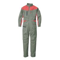 ソルディ カーゴツナギ服 セージーグリーン×レンガ 5L SD4300-010-5L 1枚（直送品）