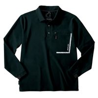 タカヤ商事 長袖ストレッチポロ プリントトップブルー S GC-A050-P9-S 1枚（直送品）