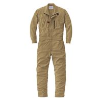 山田辰 夏つなぎ服 カーキ LL 23041-011-LL 1枚（直送品）