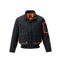 アタックベース ミリタリージャケット ブラック 4L 76001-11-4L 1枚（直送品）