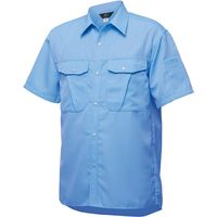 アルト 超制電半袖シャツ サックス S IE2000-1-S 1枚（直送品）