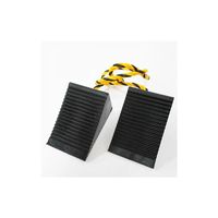 信栄物産 フォークリフト用タイヤ歯止め 4202W 1セット（直送品）