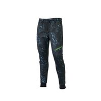 アタックベース ウインドブロックギアパンツ 迷彩ブラック L 8922-62-L 1枚（直送品）